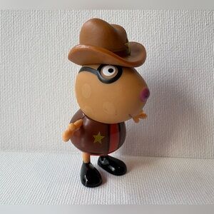 Peppa Pig Cowboy Pedros Western Adventures 2.7” Figure JAZWARES Plastic Rare Toy